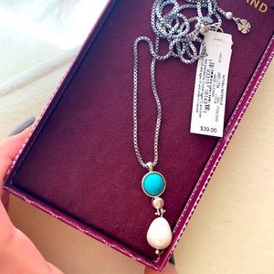 Brand new lucky brand adjustable necklace